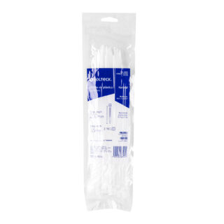 Bolsa con 50 cinchos plásticos 40 lb, 250x3.5 mm, naturales 44305