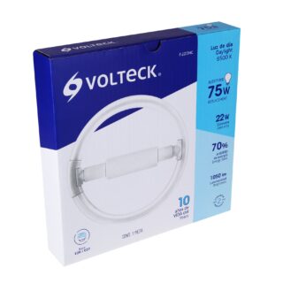 Lámpara circular T5 22 W luz de día en caja, Volteck 48238