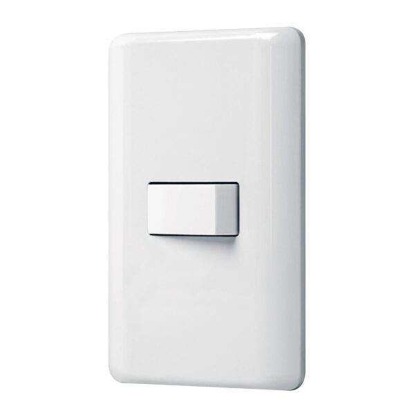 Placa armada con 1 interruptor sencillo, Volteck Basic 25078 - Imagen 2