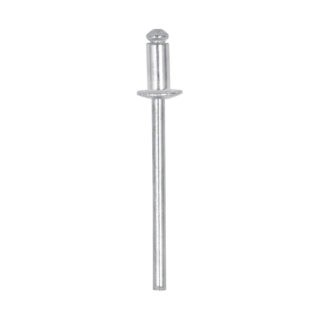 Bolsa con 50 remaches 1/8" x 1/8" de aluminio, ala 1/4" 44518