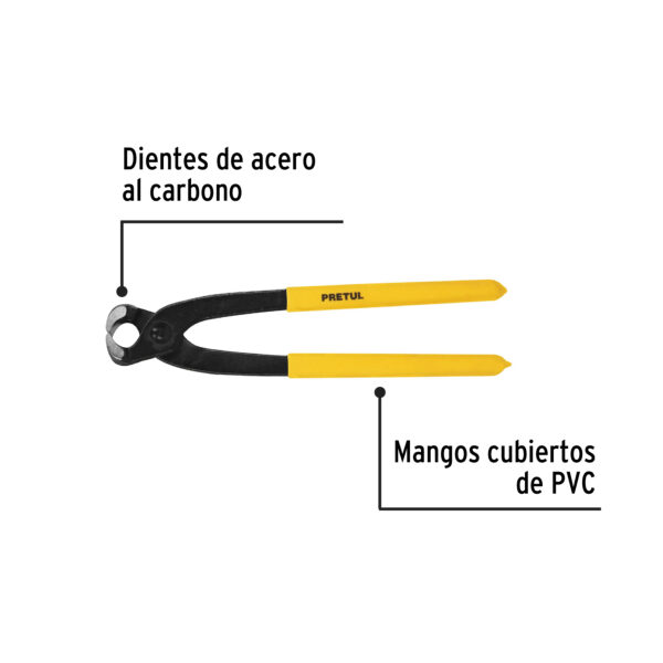 Tenaza de armador 9", Pretul 26027 - Imagen 4