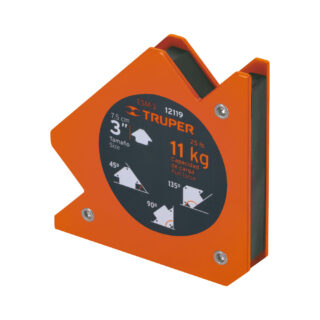 Escuadra magnética 3" para soldar, capacidad 11 kg, Truper 12119