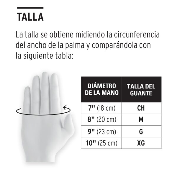 Guantes de carnaza, usos generales, grandes, Truper 14240 - Imagen 4