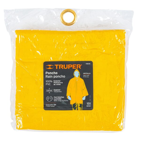 Poncho o capamanga de PVC, Truper 14412 - Imagen 2