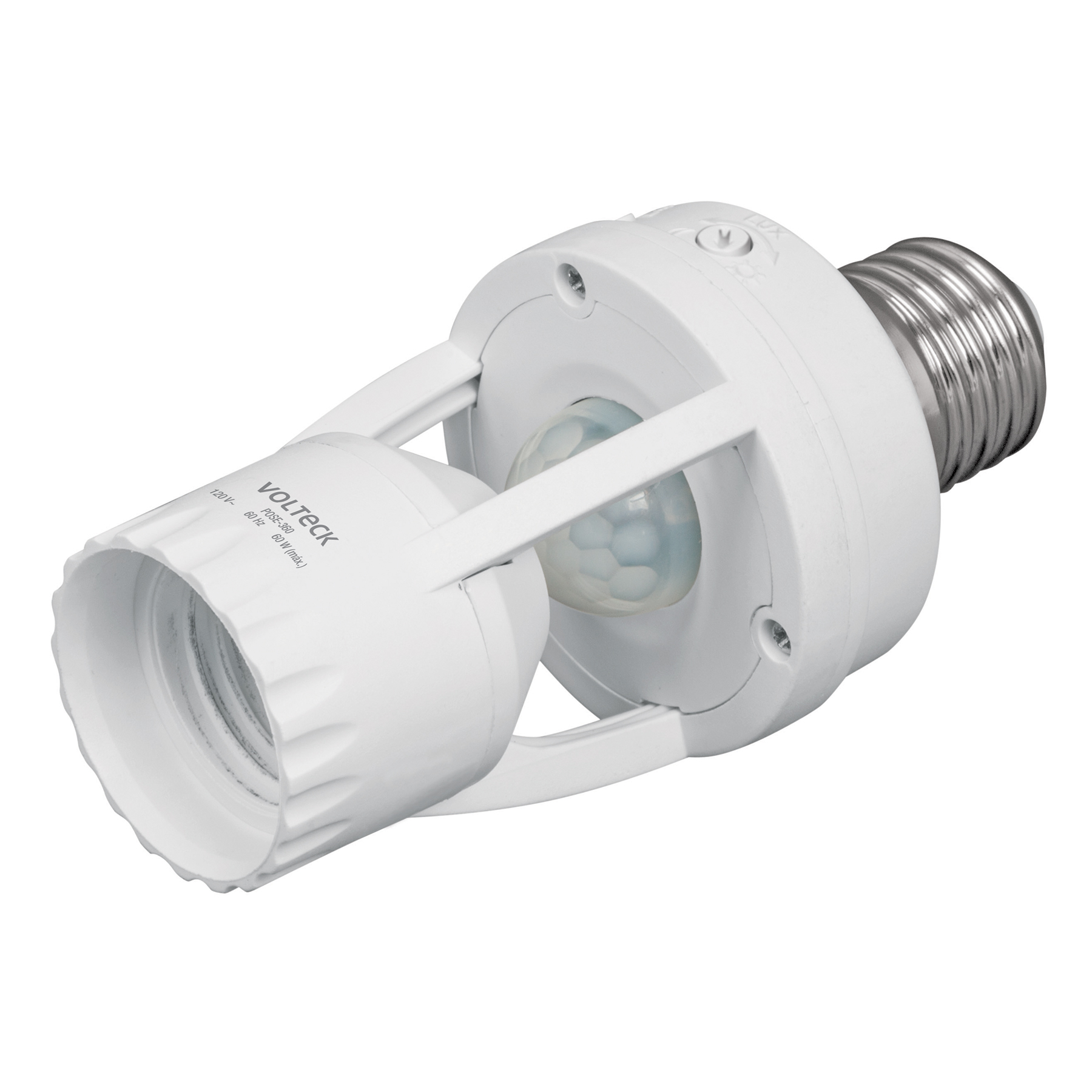 Portalámpara con sensor de movimiento 360°, Volteck 46274 - Imagen 2