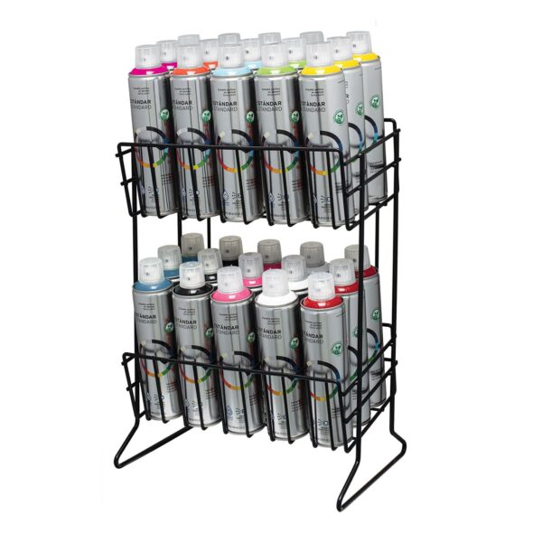 Rack para 30 pinturas en aerosol, Truper 50329