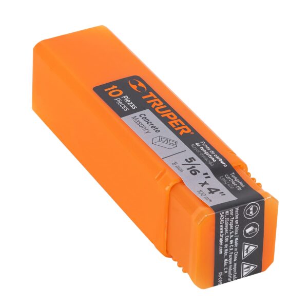 Broca para concreto de 5/16 x 4", Truper 11212 - Imagen 2