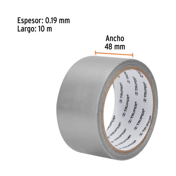 Cinta de 10 m para ducto, espesor 0.19 mm, temp. máx. 60°C 12586 - Imagen 3