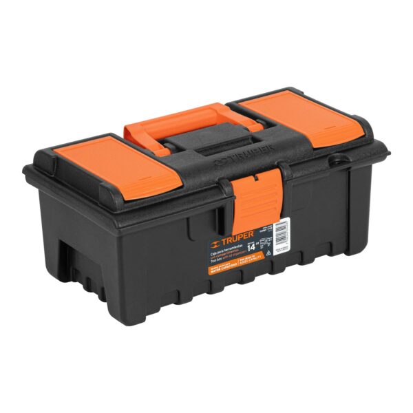 Caja para herramienta de 14" con compartimentos, TRUPER 11139