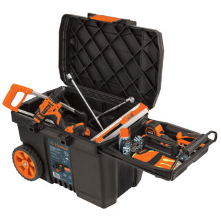 Caja para herramienta de 23" con ruedas y mango telescópico 10902