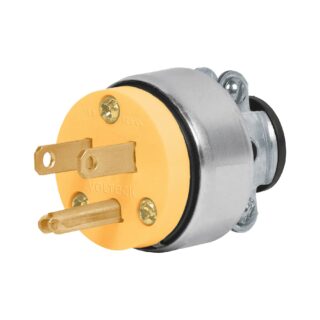 Clavija industrial blindada aterrizada, 2 polos+tierra 46202