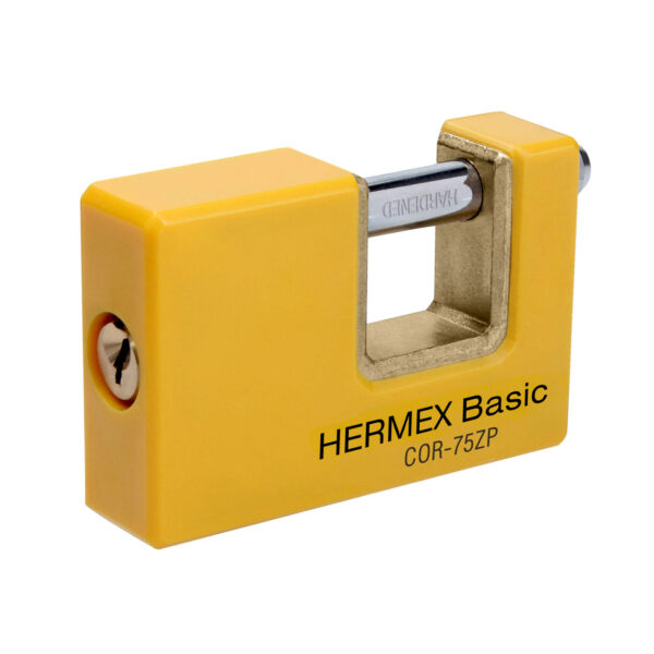Candado antipalanca 75 mm cuerpo metálico, Hermex 23524