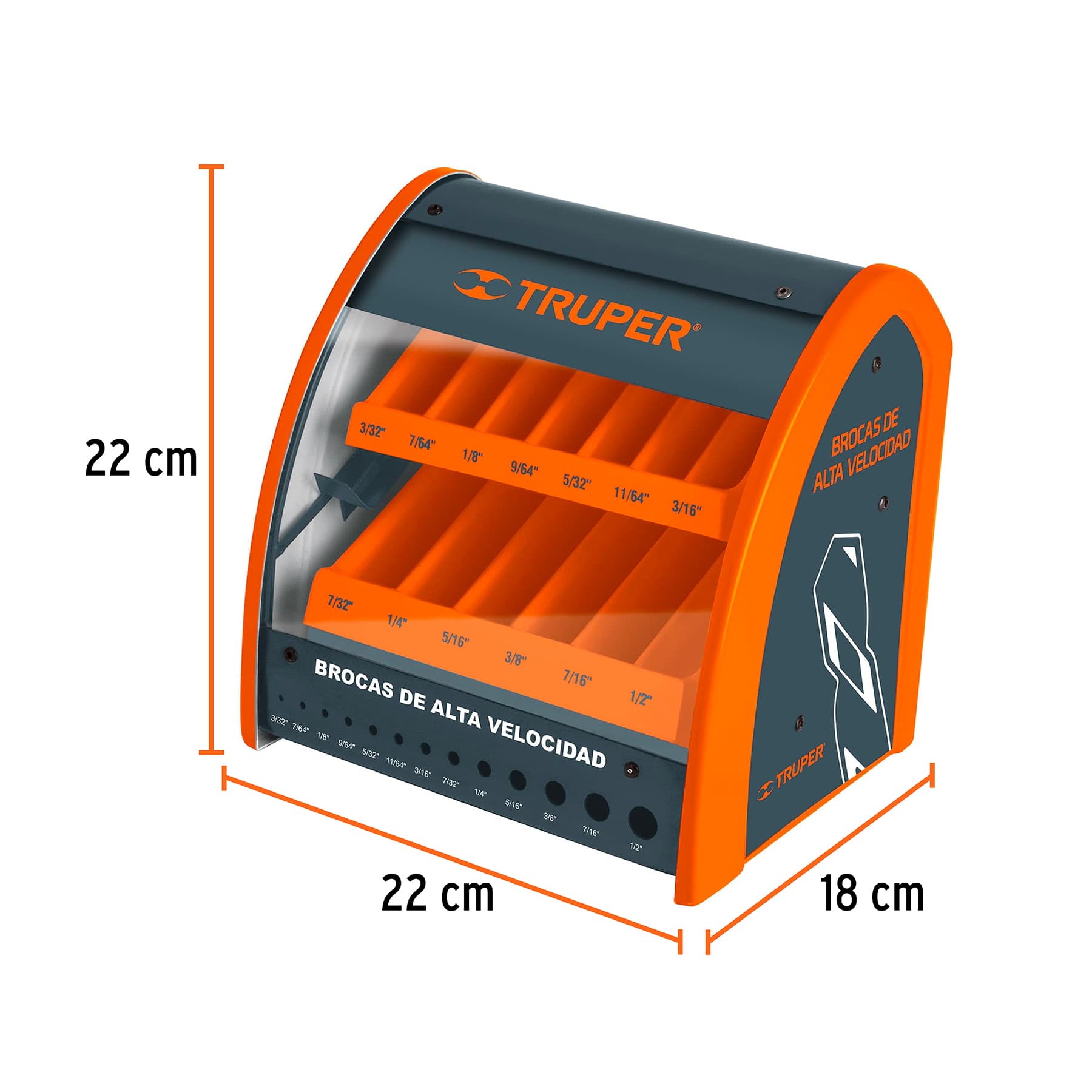 Despachador de brocas, alta velocidad, chico, Truper 50021 - Imagen 3