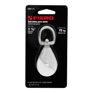Garrucha metálica para noria de 1-1/2", Fiero 44115