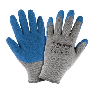 Guantes de poliéster recubiertos de latex, M, Truper 15266