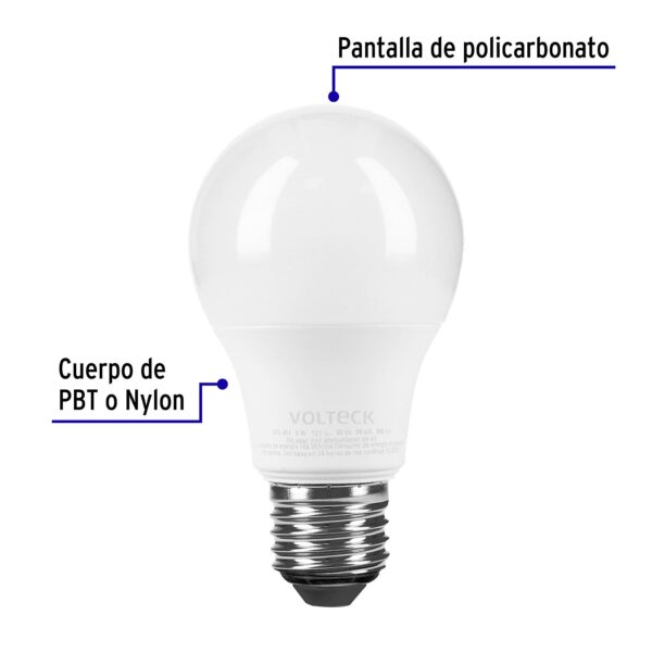 Lámpara LED A19 6 W (equiv. 40 W), luz de día, blíster 46856 - Imagen 6