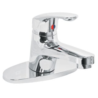 Monomando plástico para lavabo, nariz recta, Foset 49550
