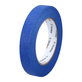 Cinta masking tape azul de 3/4" x 50 m para pintor, Truper 12621