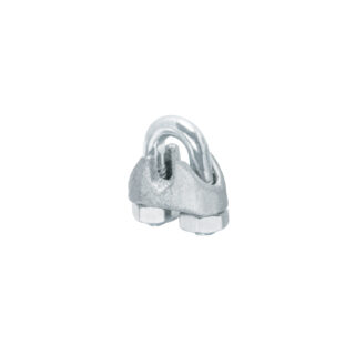 Blíster c/2 nudos (perros) de hierro p/cable de 3/16", Fiero 44083