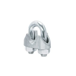 Blíster c/2 nudos (perros) de hierro p/cable de 5/16", Fiero 44085