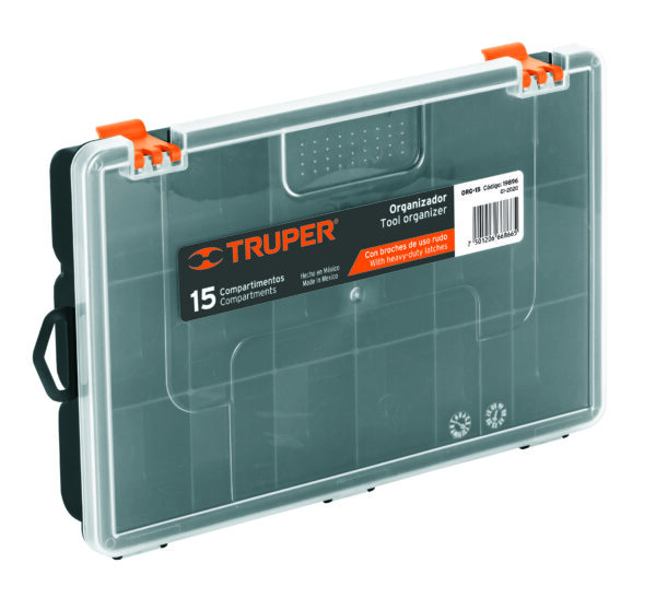Organizador 11" con 15 compartimentos, Truper 19896 - Imagen 2