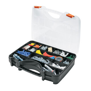 Organizador 17" reforzado con 17 compartimentos, Truper 19939