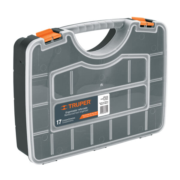 Organizador 17" reforzado con 17 compartimentos, Truper 19939 - Imagen 2