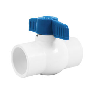 Válvula de esfera de PVC 1 1/4" para cementar, Foset 49159