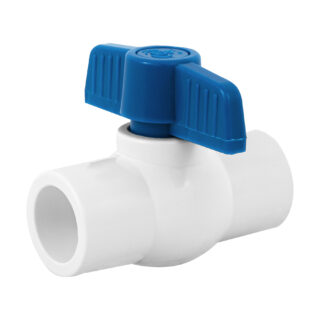 Válvula de esfera de PVC 1/2"para cementar, Foset 49156