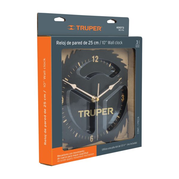 Reloj de pared, Truper 60073 - Imagen 2