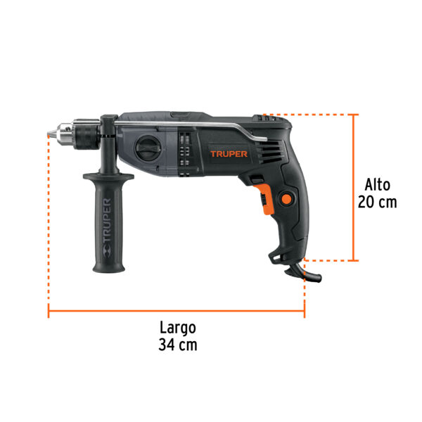 Rotomartillo 1/2", 900W, TRUPER INDUSTRIAL19324 - Imagen 4