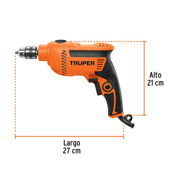 Rotomartillo 3/8" 600 W, profesional, Truper 16736 - Imagen 4