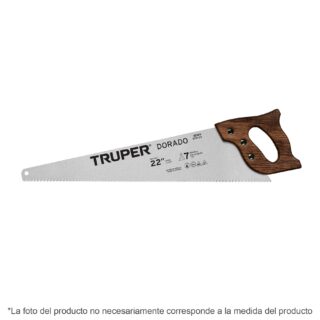 Serrucho 24" Dorado, 6 DPP, Truper 18170