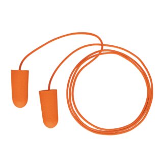 Tapón auditivo desechable de espuma con cordón, Truper 14223
